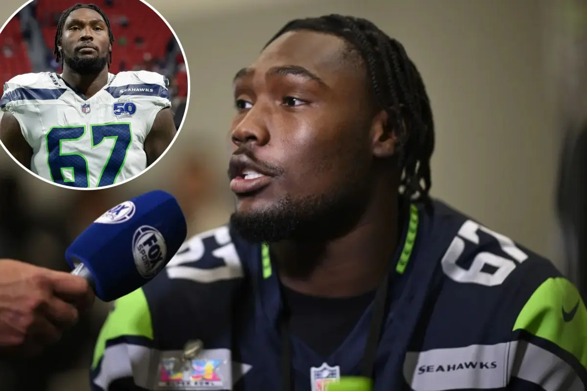 Charles Cross, overlooked by the Giants, is in the Super Bowl with the Seahawks