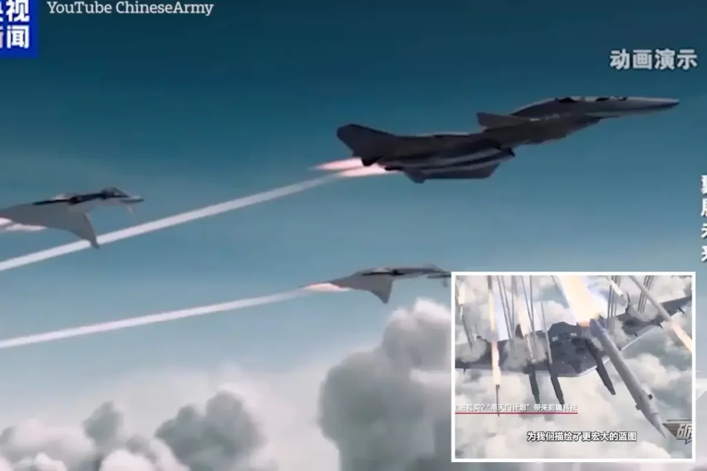 China showcases advanced 'Star Wars' space battleship designed to launch jets and missiles