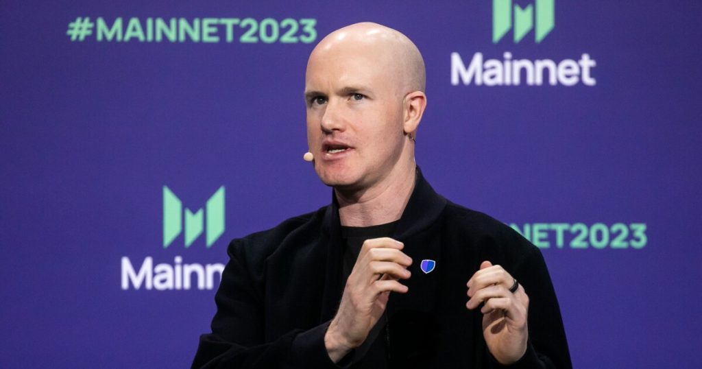 Coinbase's CEO expresses confidence in spite of the cryptocurrency downturn