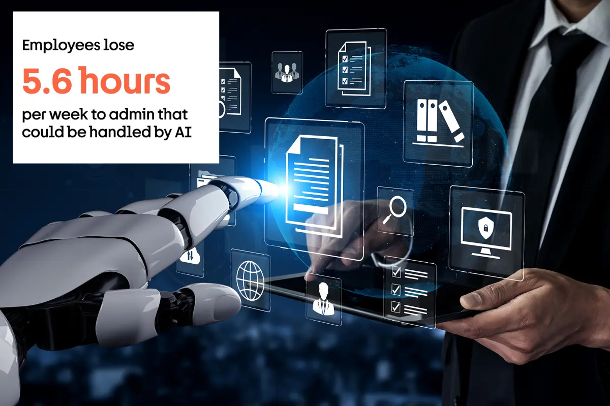 Companies are losing more than $800 billion on administrative tasks that AI could handle, according to a study.