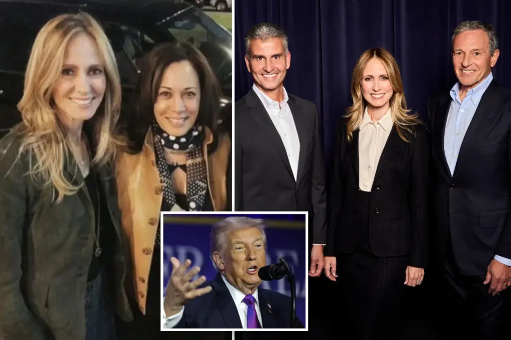 Dana Walden's friendship with Kamala Harris could have influenced her chances for CEO, according to a report.