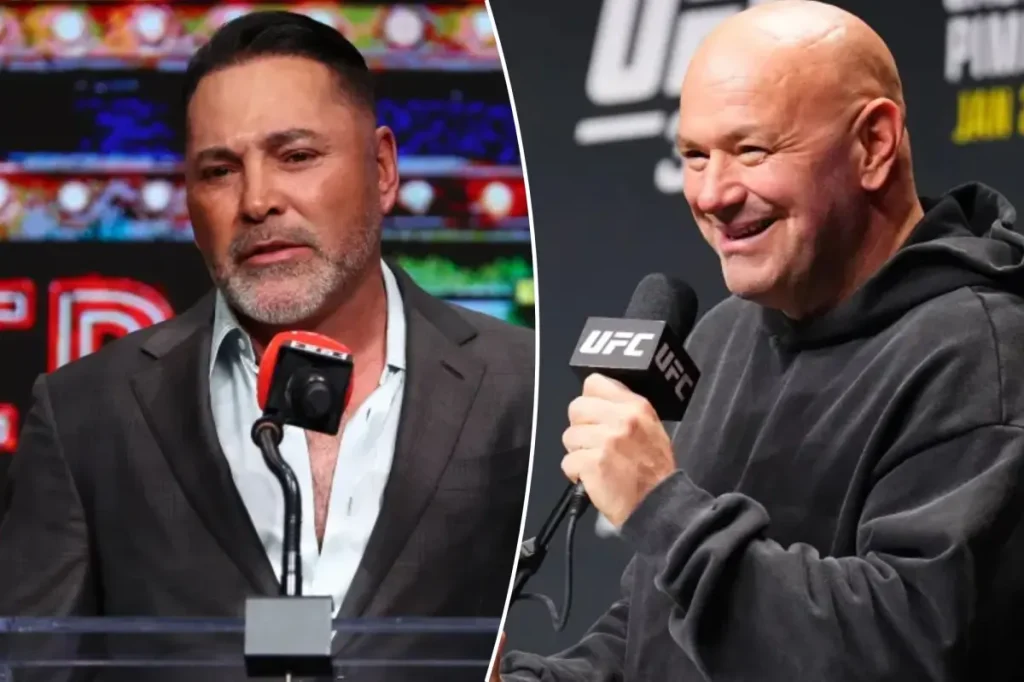 Dana White harshly criticizes Oscar De La Hoya with a $23M 'panties and stockings' remark