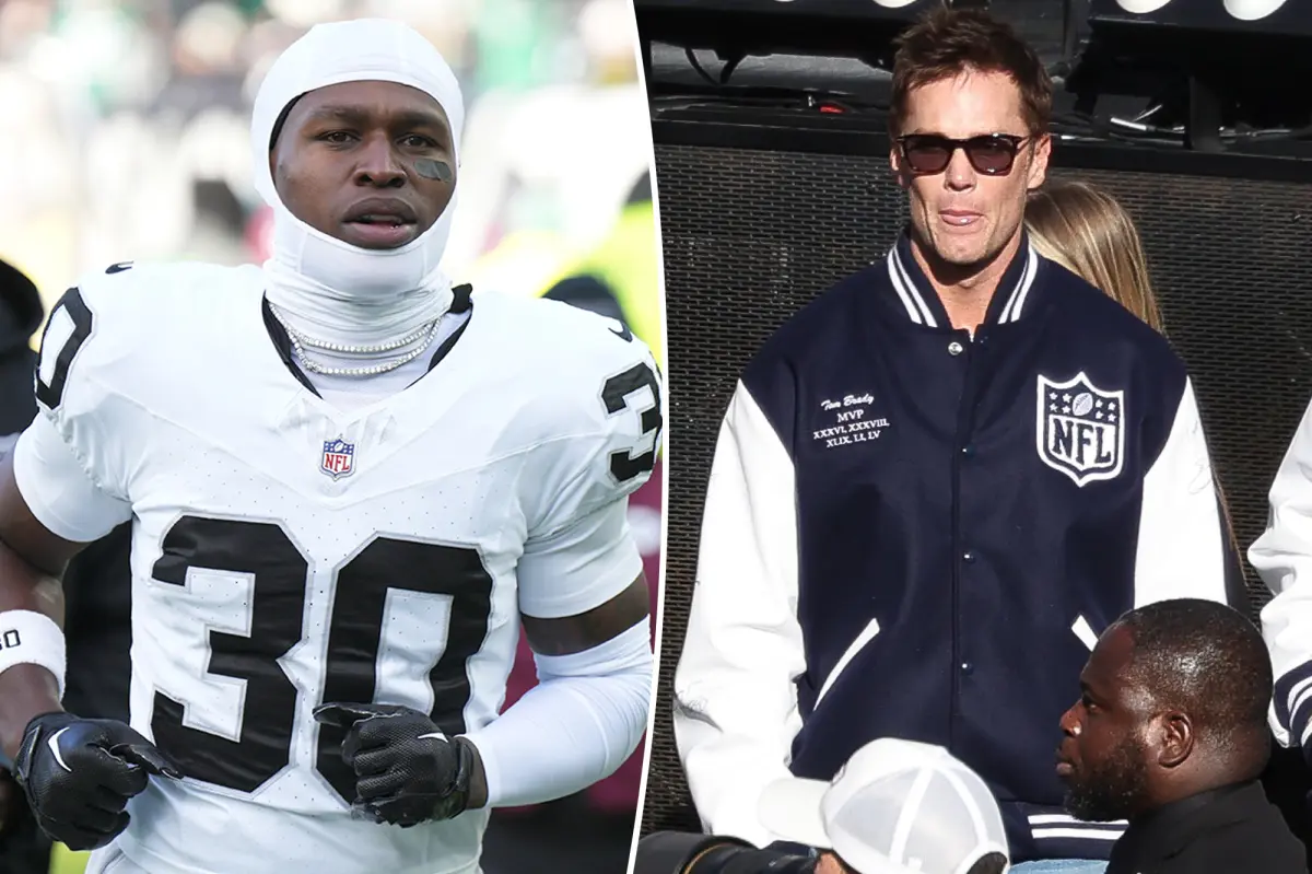 Darnay Holmes mentions Tom Brady's significant influence in the Raiders facility.