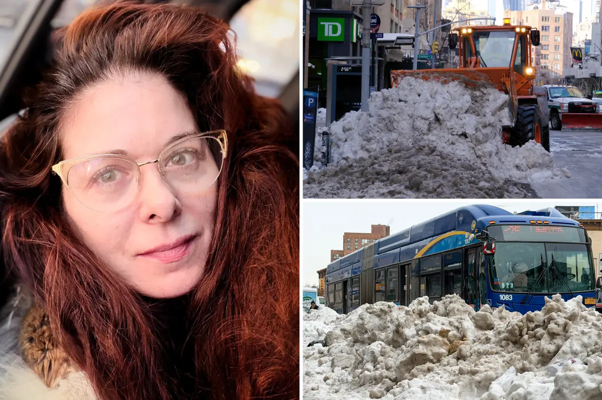 Debra Messing criticizes Mamdani for the hazardous NYC traffic situation following the snowstorm.