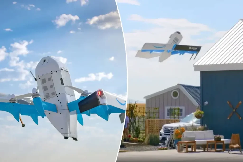 Delivery drone crashes into Texas apartment building