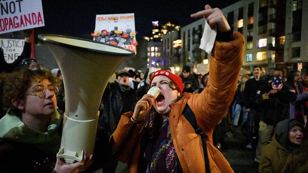 Dem Senator claims that accusations of foreign funding undermine the frustrations of anti-ICE protesters.