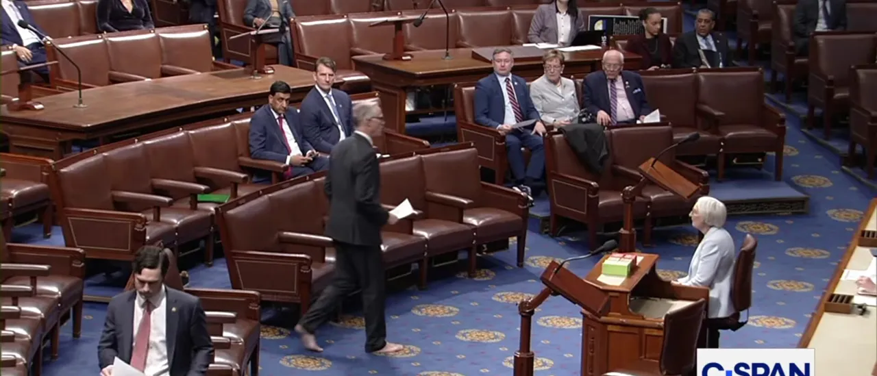 Democratic Congressman Jared Huffman Goes Barefoot on House Floor to Pay Tribute to Late Rock Star