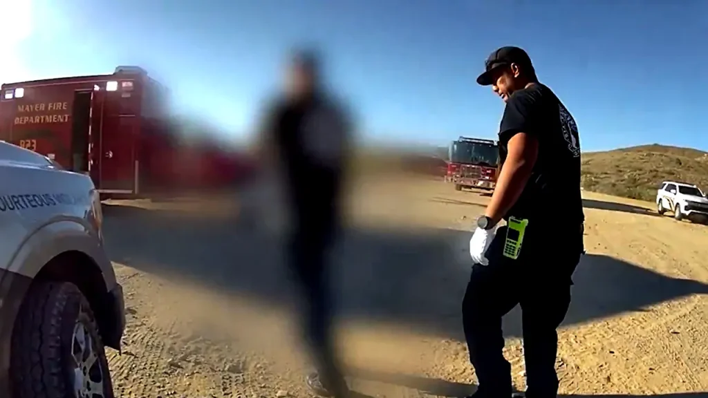 Deputies in Arizona rescue a choking two-week-old infant, according to bodycam footage