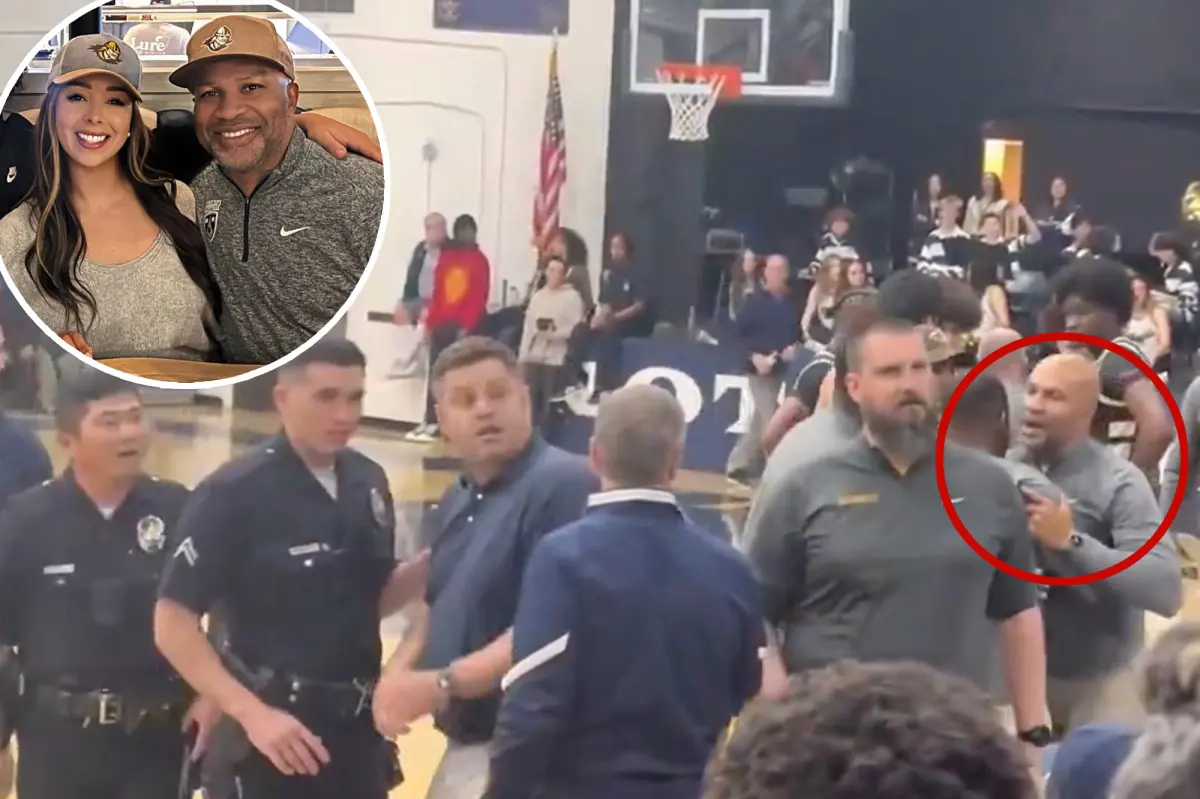 Derek Fisher's spouse removed from a high school basketball game