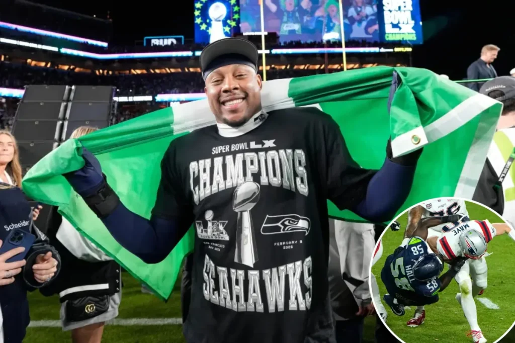 Derick Hall fought for his life and is now a lasting part of Seahawks history after an unforgettable Super Bowl 2026.