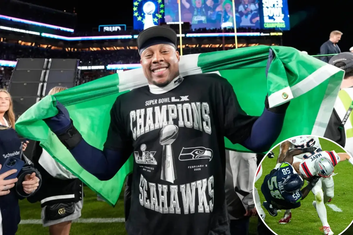 Derick Hall fought for his life and is now a lasting part of Seahawks history after an unforgettable Super Bowl 2026.
