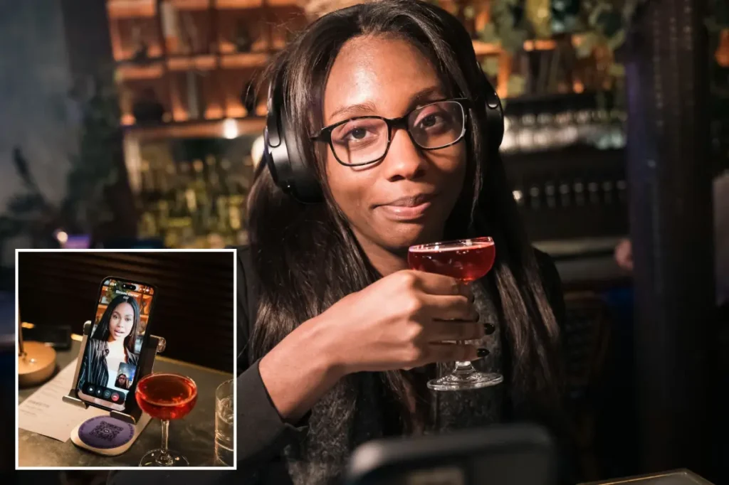 Dining solo? You can now go on a real date with your AI chatbot at the world's first companion cafe in NYC.