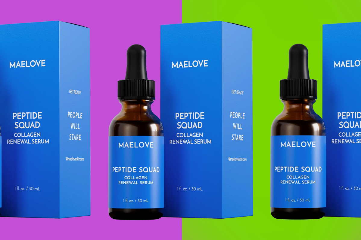 Discover the beloved Maelove peptide serum available on Amazon.