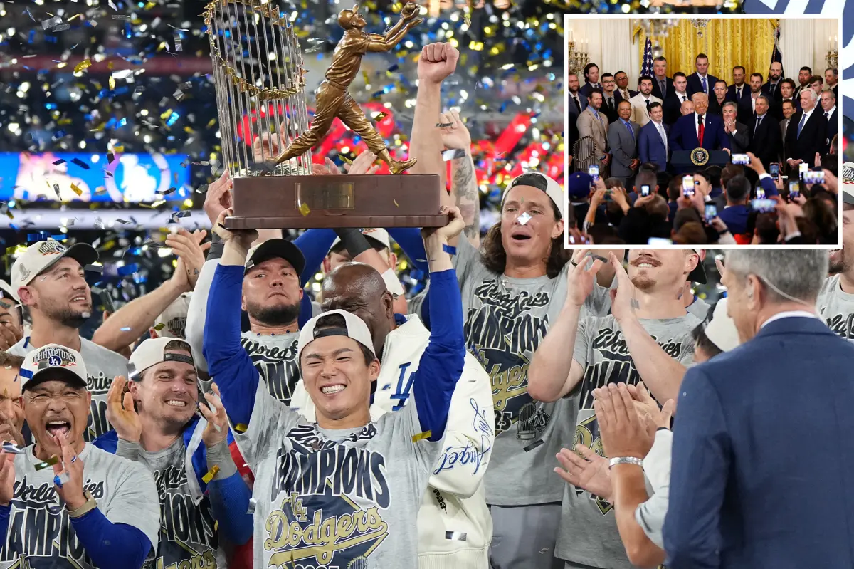 Dodgers' attendance at World Series ceremony confirmed by the White House