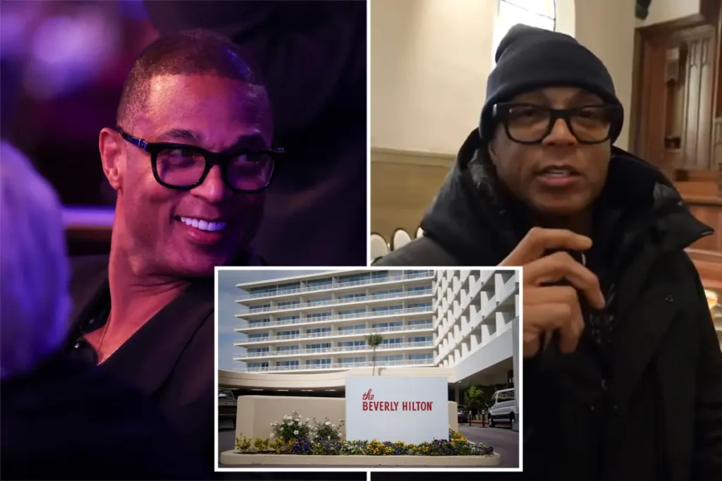 Don Lemon revisits the place of his arrest and receives a warm welcome at a pre-Grammys party.