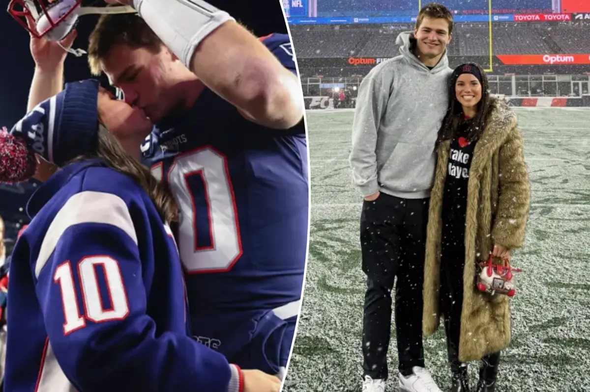 Drake Maye's wife reaches out to Patriots QB ahead of Super Bowl 2026
