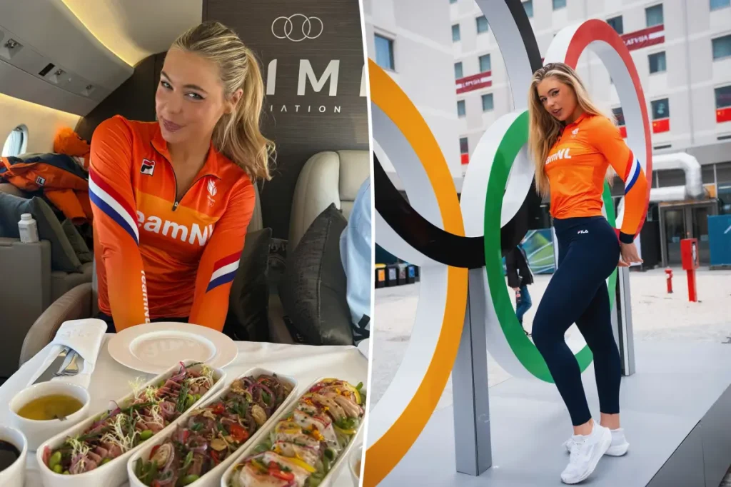 Dutch speed-skating star Jutta Leerdam criticized as 'diva' for taking a private jet to the Winter Games