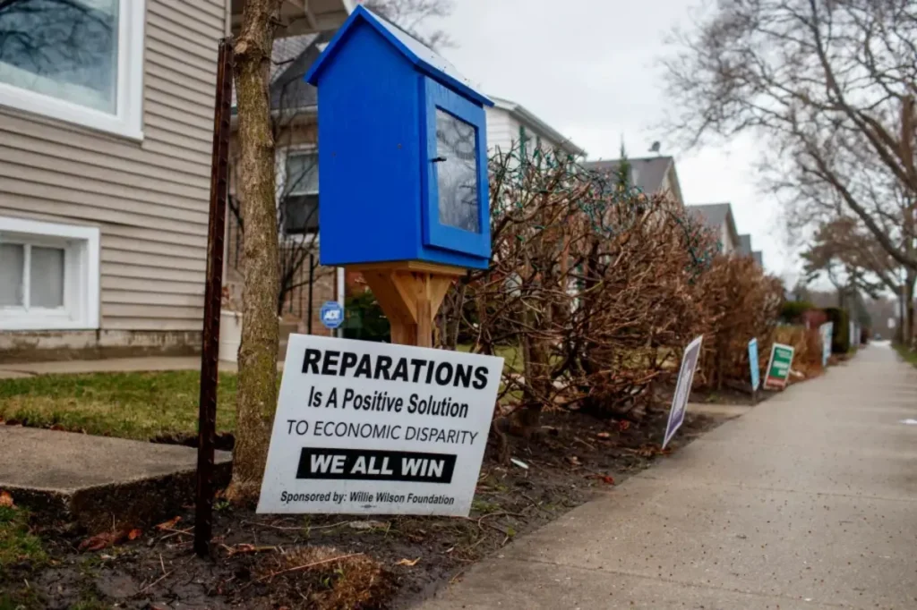 Evanston, Illinois is providing $25,000 in reparations to 44 Black residents.