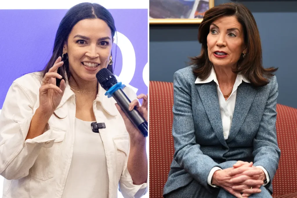 Every NY House Democrat, AOC included, supports Kathy Hochul's re-election.