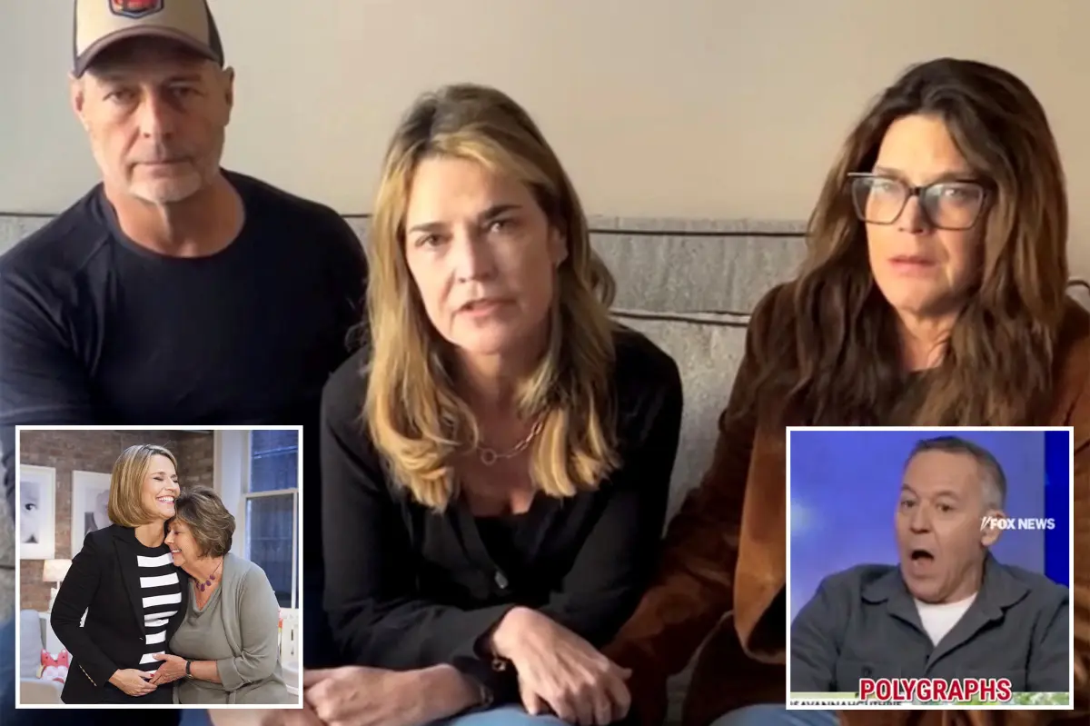 Every member of the Guthrie family &mdash; Savannah included &mdash; ought to undergo lie detector tests in the unusual Nancy Guthrie situation: Greg Gutfeld