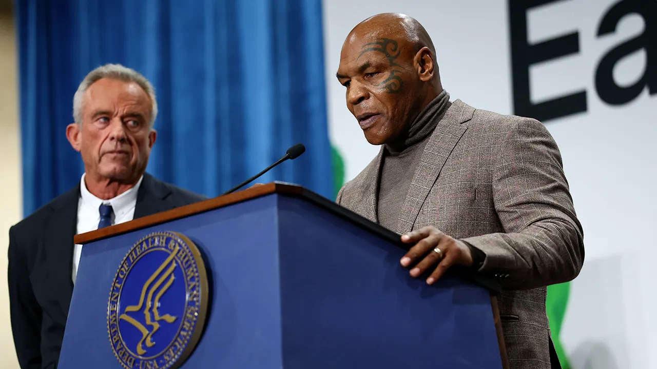 Famous boxer Mike Tyson teams up with the Trump administration to combat obesity