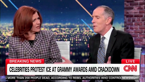 Famous figures' political speeches during award ceremonies create discussion on CNN panel