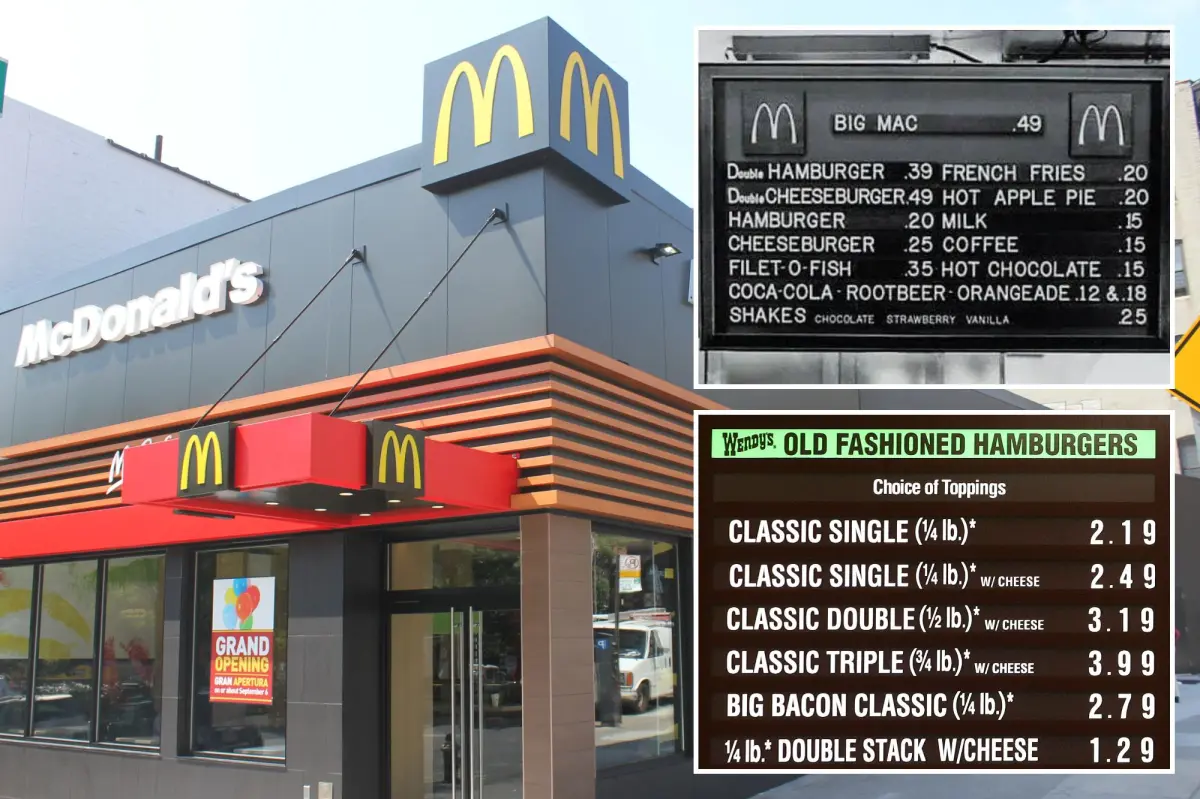 Fast-food customers affected by rising prices long for the past when burgers, tacos, and fries cost 99 cents.