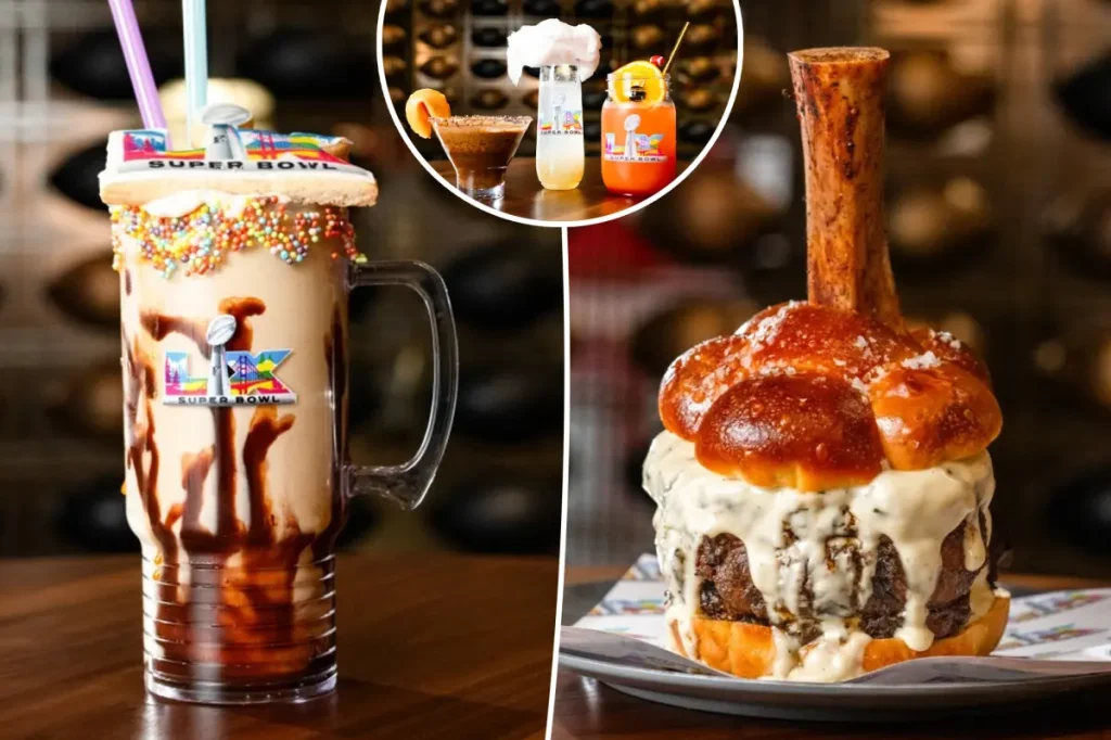 Food and drink options for the Super Bowl at Levi’s Stadium
