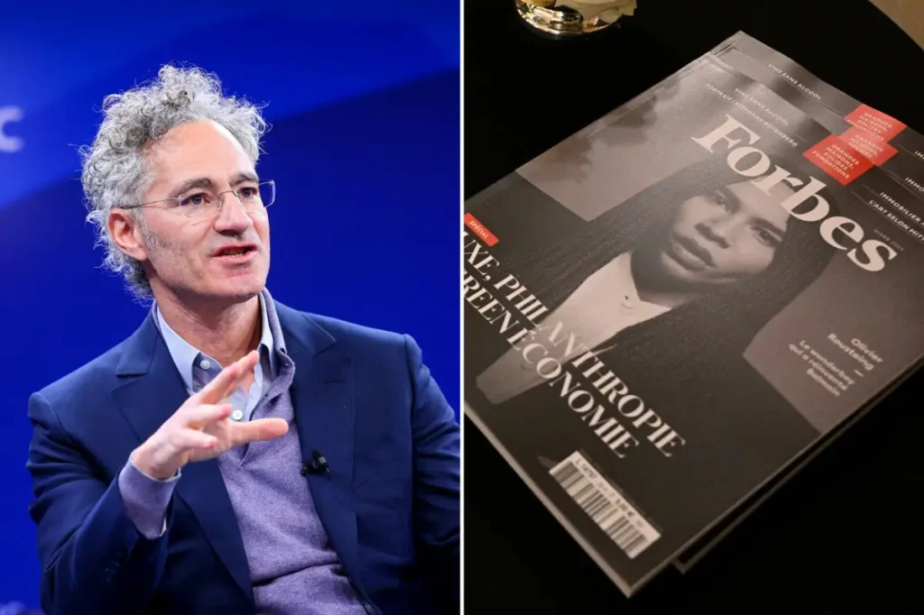 Forbes briefly removes Palantir profile, reportedly due to ICE contracts