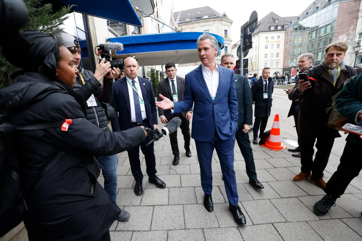 Gavin Newsom criticized for leaving California for a trip to Europe