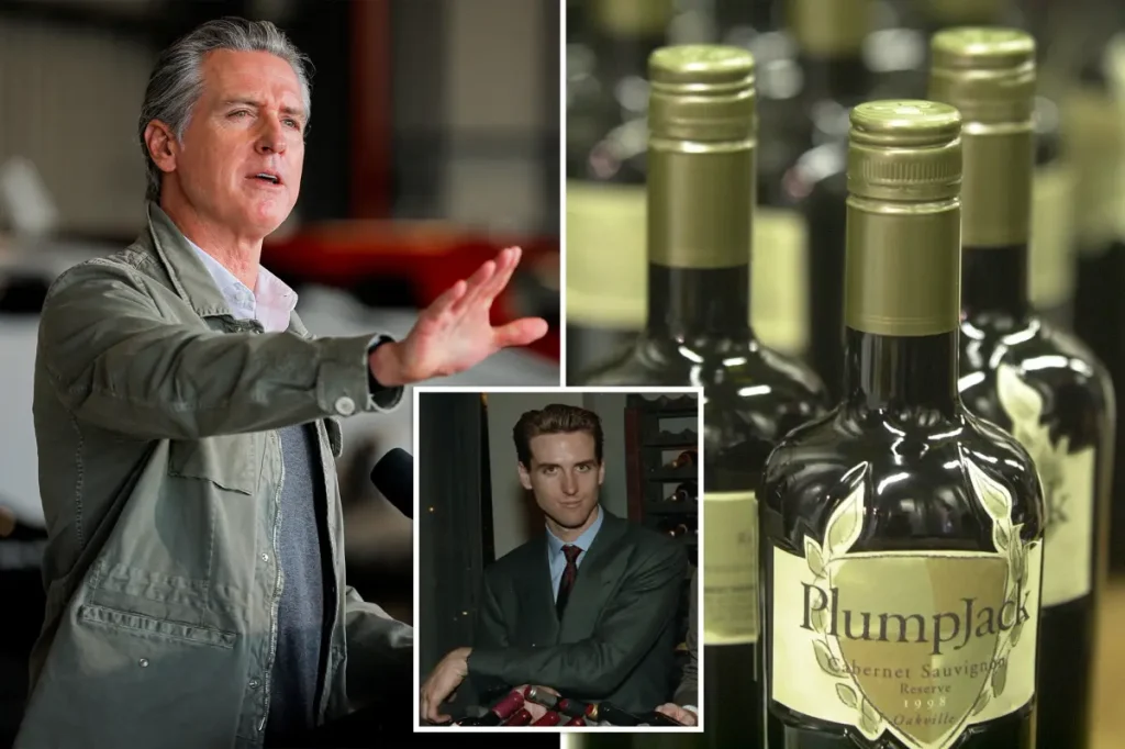 Gavin Newsom used donor funds at his own wine company, according to reports.