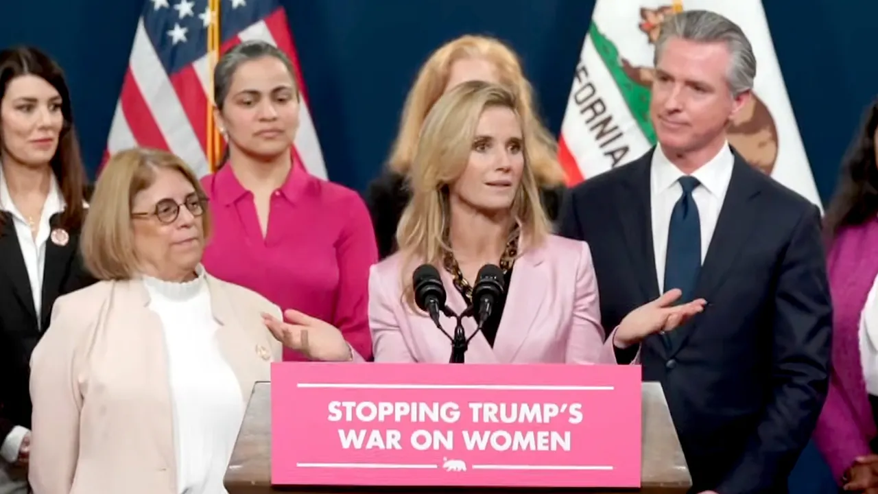 Gavin Newsom's wife reprimands journalists at Planned Parenthood bill signing event
