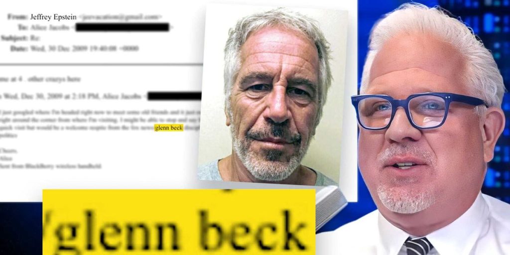 Glenn Beck discusses why he has been mentioned in the recent Epstein release.