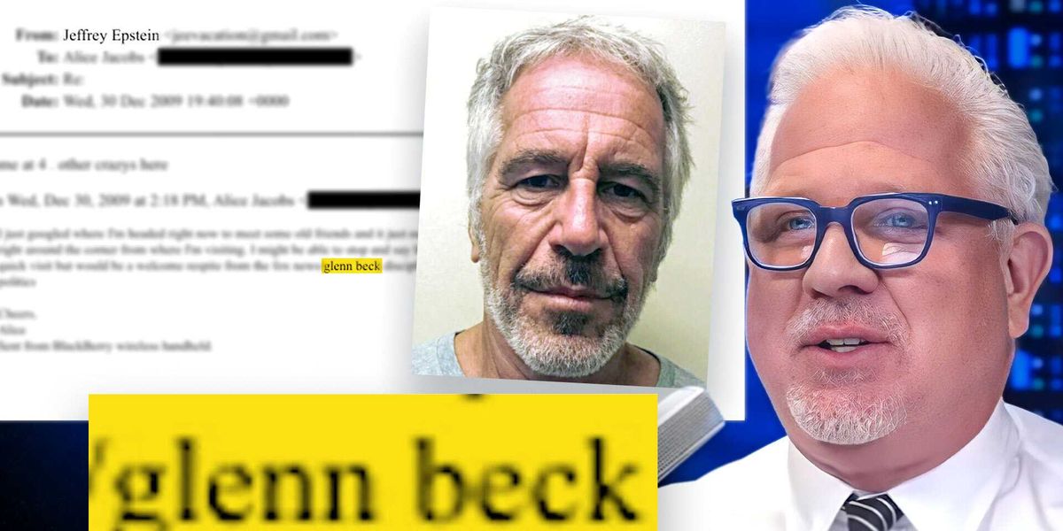 Glenn Beck discusses why he has been mentioned in the recent Epstein release.
