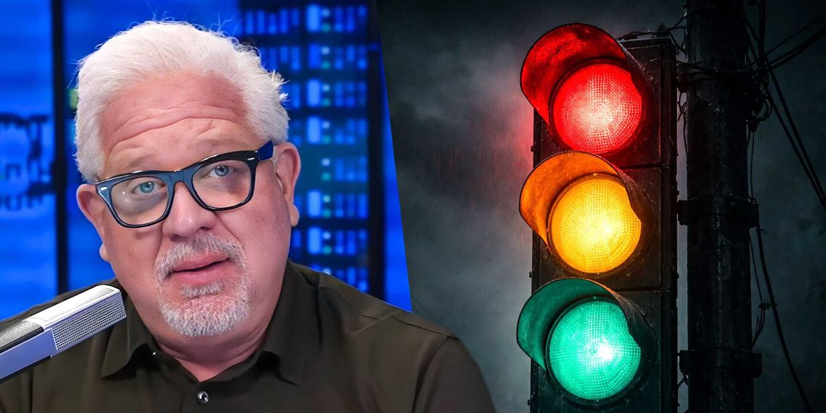 Glenn Beck provides a concerning overview of America's situation: Red, yellow, and green lights indicate our future direction.