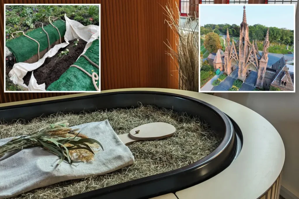 Green-Wood Cemetery will soon provide a burial option that turns bodies into compost to return them to the earth.