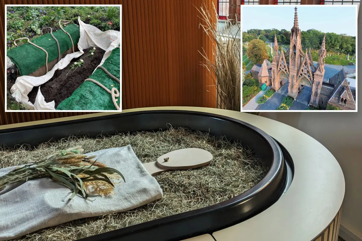 Green-Wood Cemetery will soon provide a burial option that turns bodies into compost to return them to the earth.
