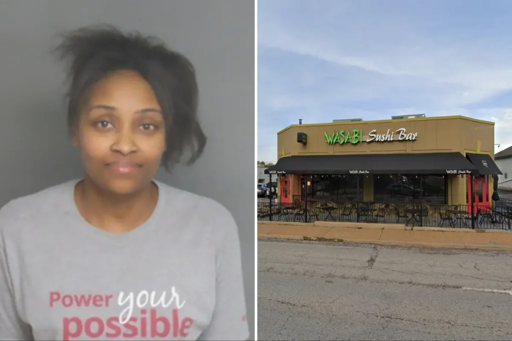 Gunshot heard and soup thrown at a Missouri eatery