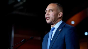 Hakeem Jeffries urged Democrats to reconsider their stance on voter ID.
