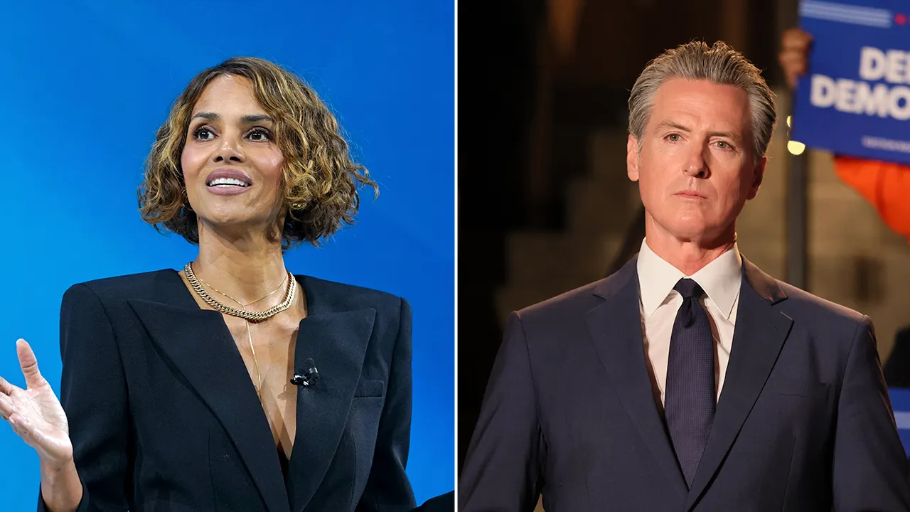 Halle Berry strengthens her criticism of Gavin Newsom regarding menopause treatment.
