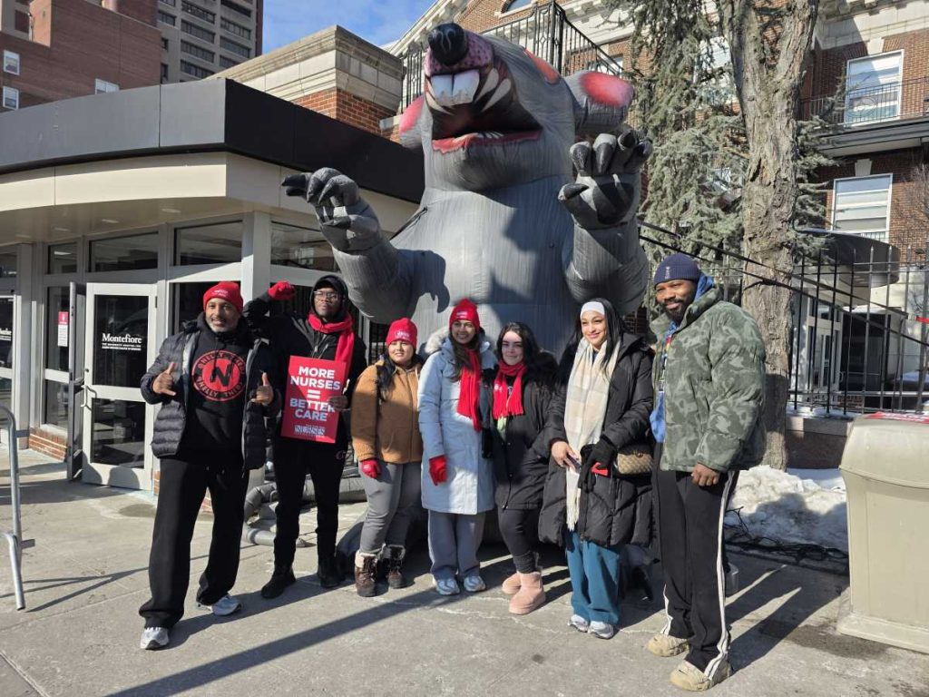 Healthcare coverage for Montefiore nurses ends as strike reaches its fourth week