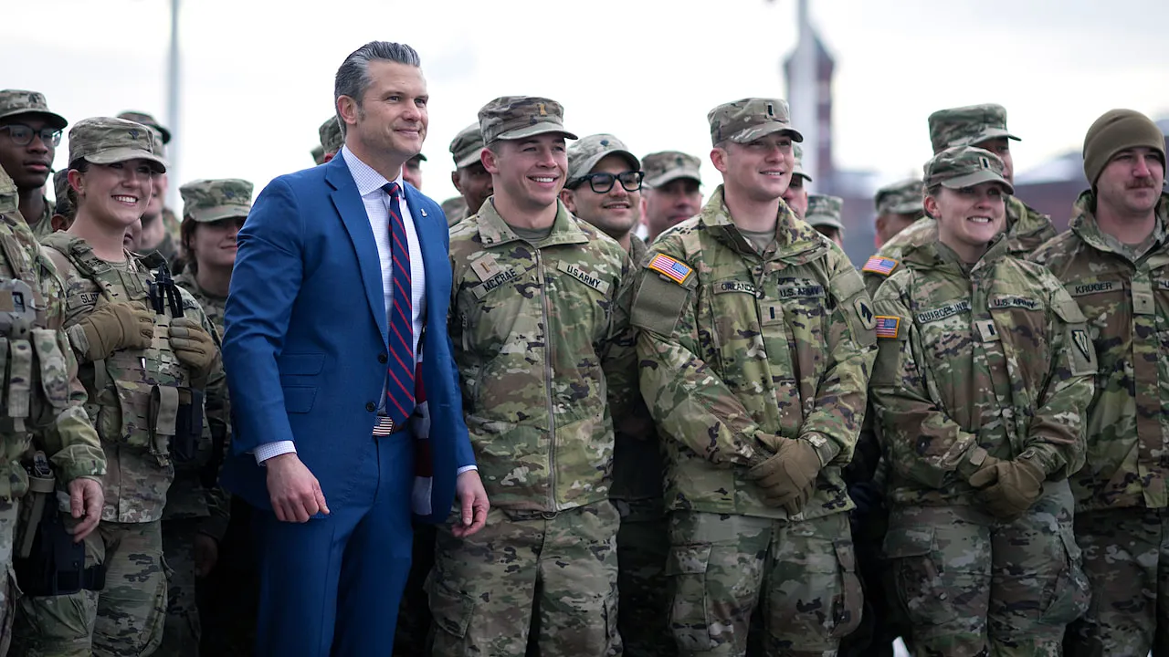 Hegseth announces that two members of the West Virginia National Guard will be awarded the Purple Heart.