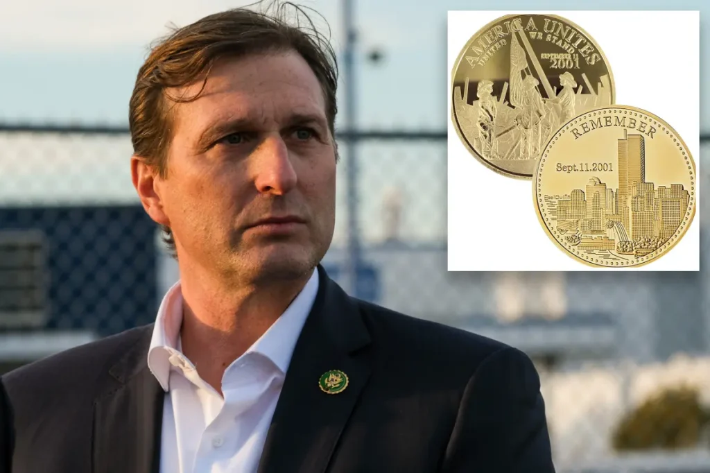 House bill to create coins marking the 25th anniversary of 9/11 is delayed.