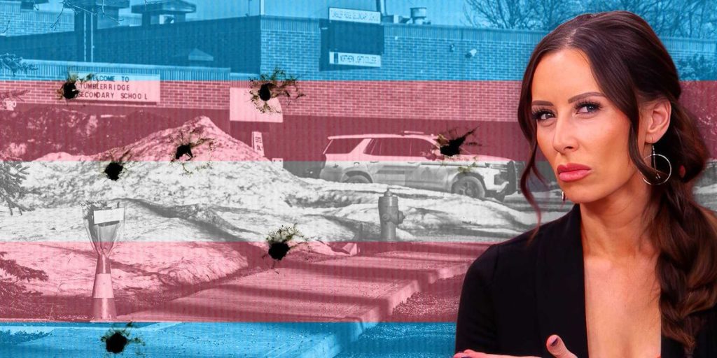 "How many more children need to die?" Sara Gonzales criticizes media and police for avoiding the alleged shooter's biological sex in Canada.