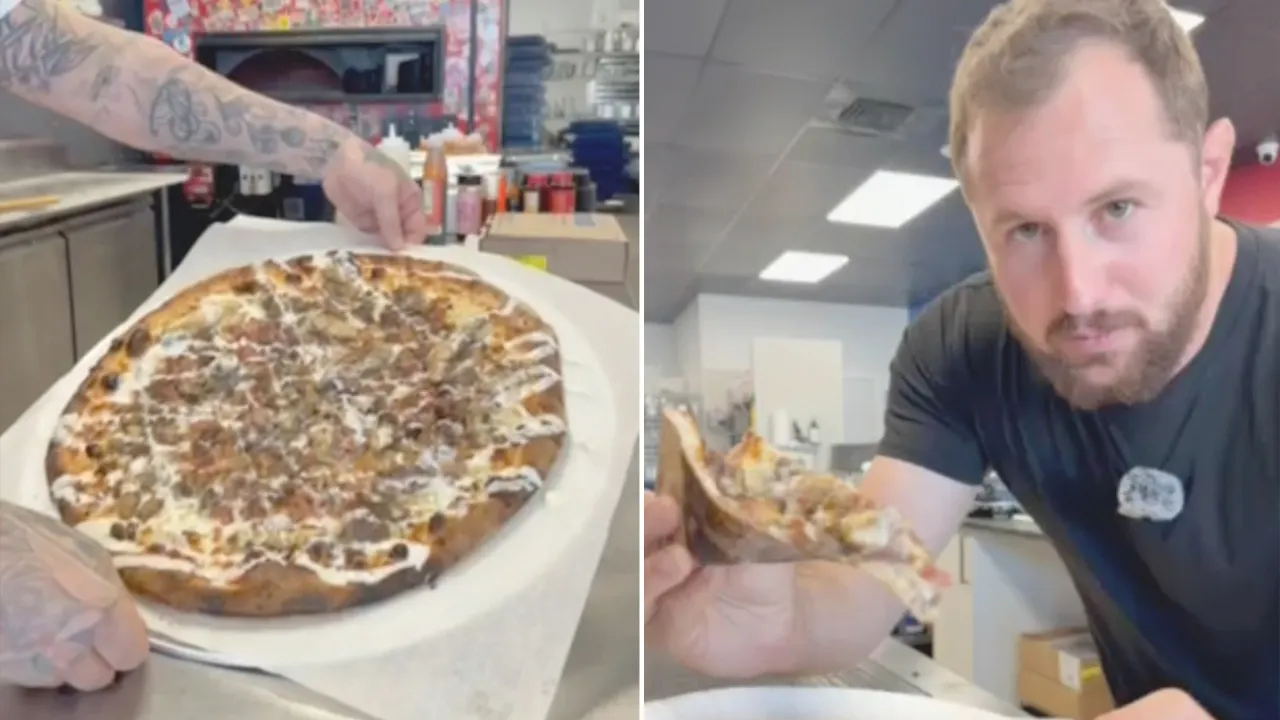 Iguana pizza goes viral at a Florida coal-fired pizza restaurant