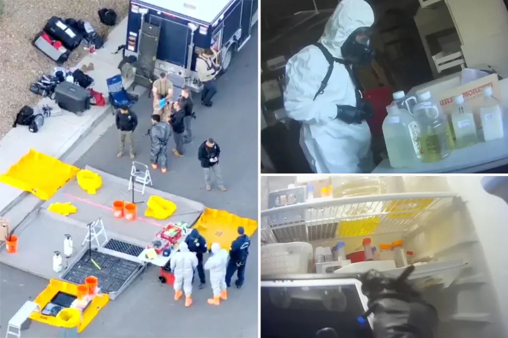 Individuals became seriously ill after staying at a Las Vegas Airbnb connected to an alleged biolab linked to China, according to a witness.