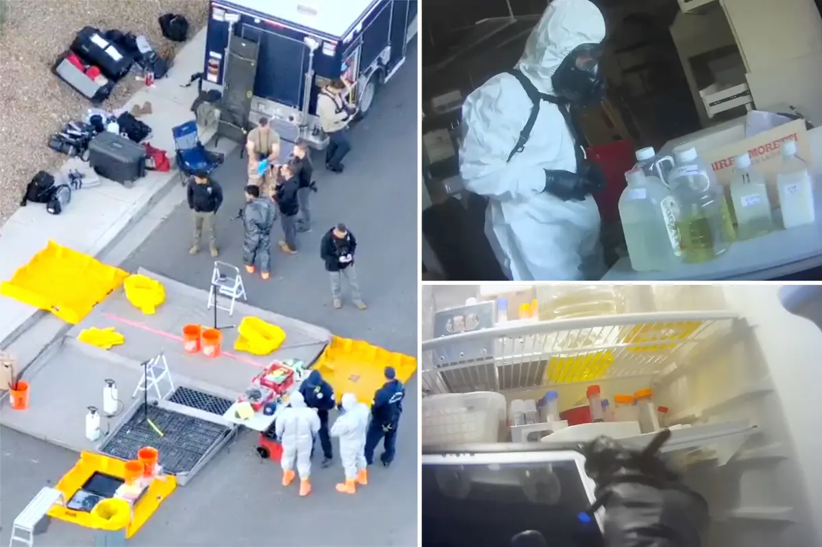 Individuals became seriously ill after staying at a Las Vegas Airbnb connected to an alleged biolab linked to China, according to a witness.