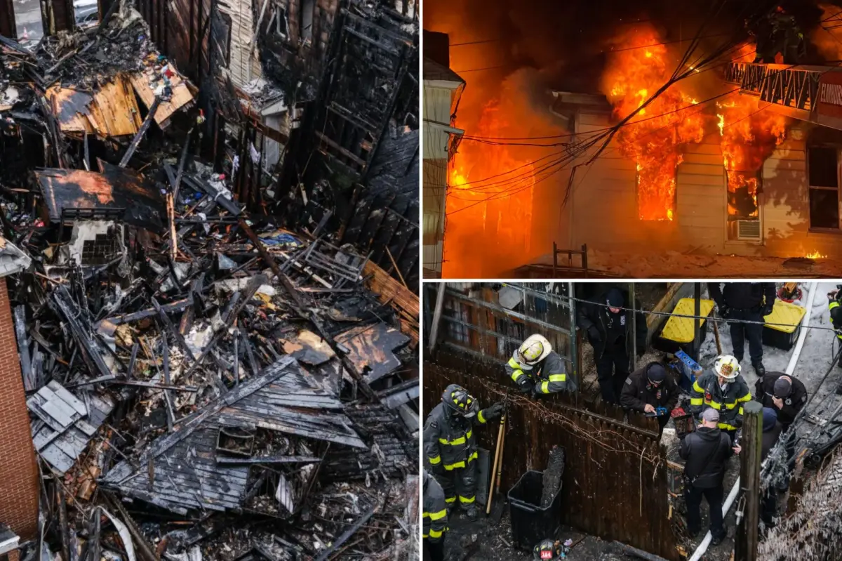Infant missing after house fire in NYC that claimed a woman's life, 17 days old
