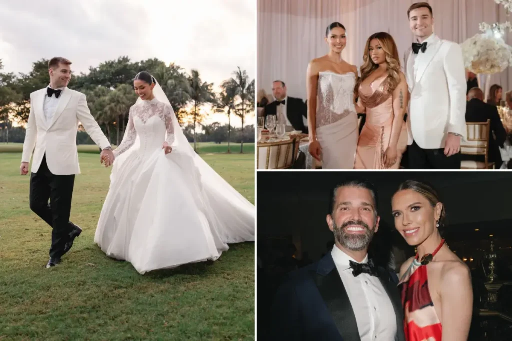 Inside the glamorous, MAGA-filled wedding of Trump's podcast advisor