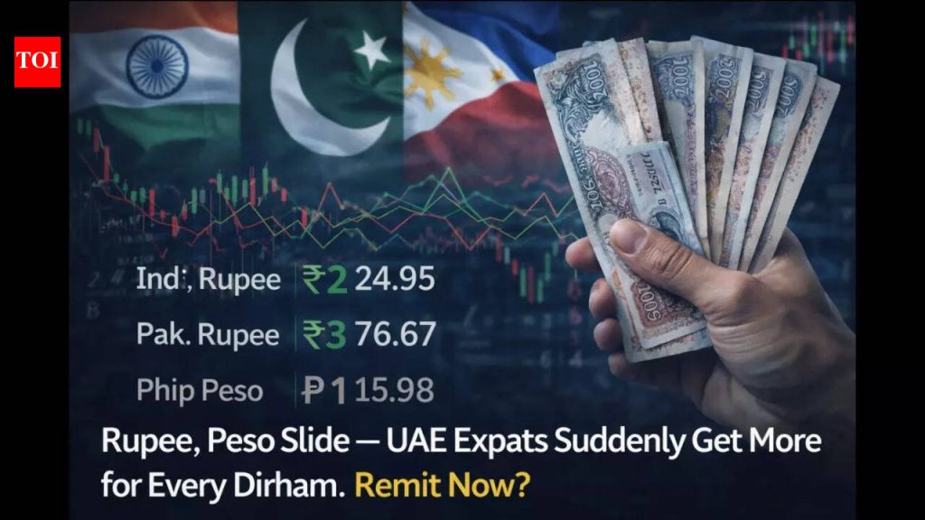 Is it time for UAE expats to send money home? A weak rupee and peso provide significant advantages against the Dirham